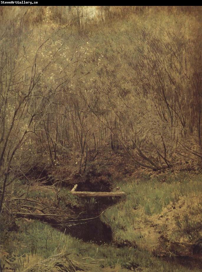 Levitan, Isaak Fruhing in the forest